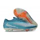 Tacón de Futbol Nike Phantom 6 L Elite FG Azul turquesa Blanco