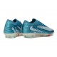 Tacón de Futbol Nike Phantom 6 L Elite FG Azul turquesa Blanco