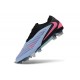 Tacón de Futbol Nike Phantom 6 L Elite FG Azul claro Rosa