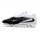 Tacón de Futbol Nike Phantom 6 L Elite FG Negro Blanco