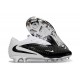 Tacón de Futbol Nike Phantom 6 L Elite FG Negro Blanco