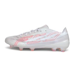 Botas de fútbol adidas F50 Hyperfast EVO FG Blanco Rosa