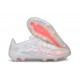 Botas de fútbol adidas F50 Hyperfast EVO FG Blanco Rosa
