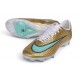Nike Air Zoom Mercurial Superfly XI Elite FG Mtlc Dorado Brillo verde