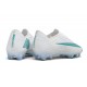Zapatillas de Fútbol Nike Air Zoom Mercurial Superfly XI Elite FG Blanco Verde