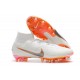 Tacos de Futbol Nike Mercurial Superfly VI 360 Elite AG Blanco Naranja