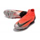 Tacos de Futbol Nike Mercurial Superfly VI 360 Elite AG Rojo Plata Negro
