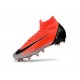 Tacos de Futbol Nike Mercurial Superfly VI 360 Elite AG Rojo Plata Negro