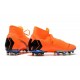 Tacos de Futbol Nike Mercurial Superfly VI 360 Elite AG Naranja Negro