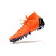 Tacos de Futbol Nike Mercurial Superfly VI 360 Elite AG Naranja Negro