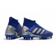 Tacón de Fútbol adidas Predator 19+ FG - Azul Argento