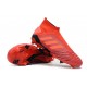 Tacón de Fútbol adidas Predator 19+ FG - Rojo