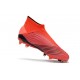 Tacón de Fútbol adidas Predator 19+ FG - Rojo