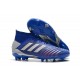 Botas de Fútbol adidas Predator 19.1 FG Hombre - Azul Argento
