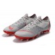Nike Mercurial Vapor XII Elite AG-PRO Zapatos - Gris Rojo
