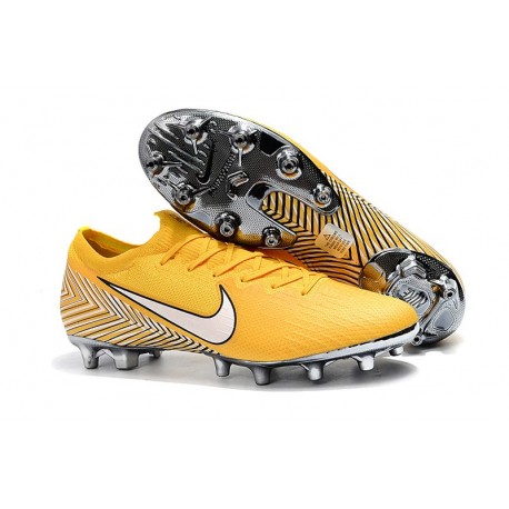 Nike Mercurial Vapor XII Elite AG-PRO Zapatos - Neymar Amarillo