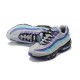 Nike Air Max 95 TT Para Hombre Gris Violeta Azul
