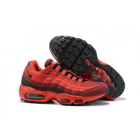 Nike Air Max 95 TT Para Hombre Rojo Negro