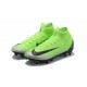 Nike Zapatos Mercurial Superfly 6 Elite SG-Pro AC Verde Negro