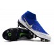 Nike Phantom VSN Elite DF SG-Pro Anti Clog Azul Blanco Plata