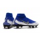 Nike Phantom VSN Elite DF SG-Pro Anti Clog Azul Blanco Plata
