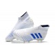 Tacón de Fútbol adidas Virtuso Predator 19+ FG - Blanco Azul