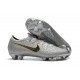 Nike Zapatillas de Futbol Mercurial Vapor XII Elite FG Plata Negro