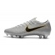 Nike Zapatillas de Futbol Mercurial Vapor XII Elite FG Plata Negro