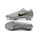 Nike Zapatillas de Futbol Mercurial Vapor XII Elite FG Plata Negro