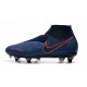 Nike Phantom VSN Elite DF SG-Pro Anti Clog Zafiro Rojo