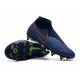 Nike Phantom VSN Elite DF SG-Pro Anti Clog Zafiro Rojo