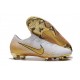 Botas de Fútbol de Hombre Nike Mercurial Vapor 12 Elite FG Blanco Oro
