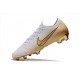 Botas de Fútbol de Hombre Nike Mercurial Vapor 12 Elite FG Blanco Oro