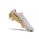 Botas de Fútbol de Hombre Nike Mercurial Vapor 12 Elite FG Blanco Oro