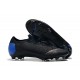 Botas de Fútbol de Hombre Nike Mercurial Vapor 12 Elite FG Negro Azul