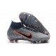 Bota de Fútbol Nike Mercurial Superfly VI 360 Elite FG Gris Negro