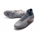 Bota de Fútbol Nike Mercurial Superfly VI 360 Elite FG Gris Negro