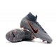 Bota de Fútbol Nike Mercurial Superfly VI 360 Elite FG Gris Negro