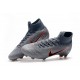 Bota de Fútbol Nike Mercurial Superfly VI 360 Elite FG Gris Negro
