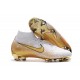 Bota de Fútbol Nike Mercurial Superfly VI 360 Elite FG Blanco Oro