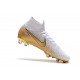 Bota de Fútbol Nike Mercurial Superfly VI 360 Elite FG Blanco Oro