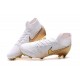 Bota de Fútbol Nike Mercurial Superfly VI 360 Elite FG Blanco Oro