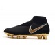 Nike Zapatillas de Fútbol Phantom VSN Elite DF FG - Negro Oro