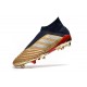 Tacón de Fútbol adidas Predator 19+ FG - Oro Plata Rojo