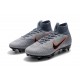 Nike Zapatos Mercurial Superfly 6 Elite SG-Pro AC Gris Negro