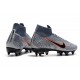 Nike Zapatos Mercurial Superfly 6 Elite SG-Pro AC Gris Negro
