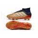 Botas de Fútbol adidas Predator 19.1 FG Hombre - Oro Plata Rojo