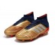 Botas de Fútbol adidas Predator 19.1 FG Hombre - Oro Plata Rojo