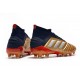 Botas de Fútbol adidas Predator 19.1 FG Hombre - Oro Plata Rojo
