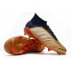 Botas de Fútbol adidas Predator 19.1 FG Hombre - Oro Plata Rojo